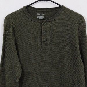 Merona Waffle-Knit Henley